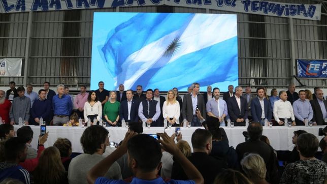 el pj volvio a mostrarse unido en un homenaje al ex vicegobernador balestrini