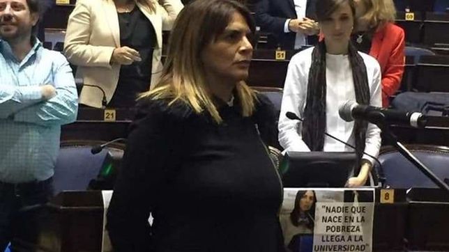 tras el fallecimiento del diputado haljan, asume la dirigente cristina vilotta