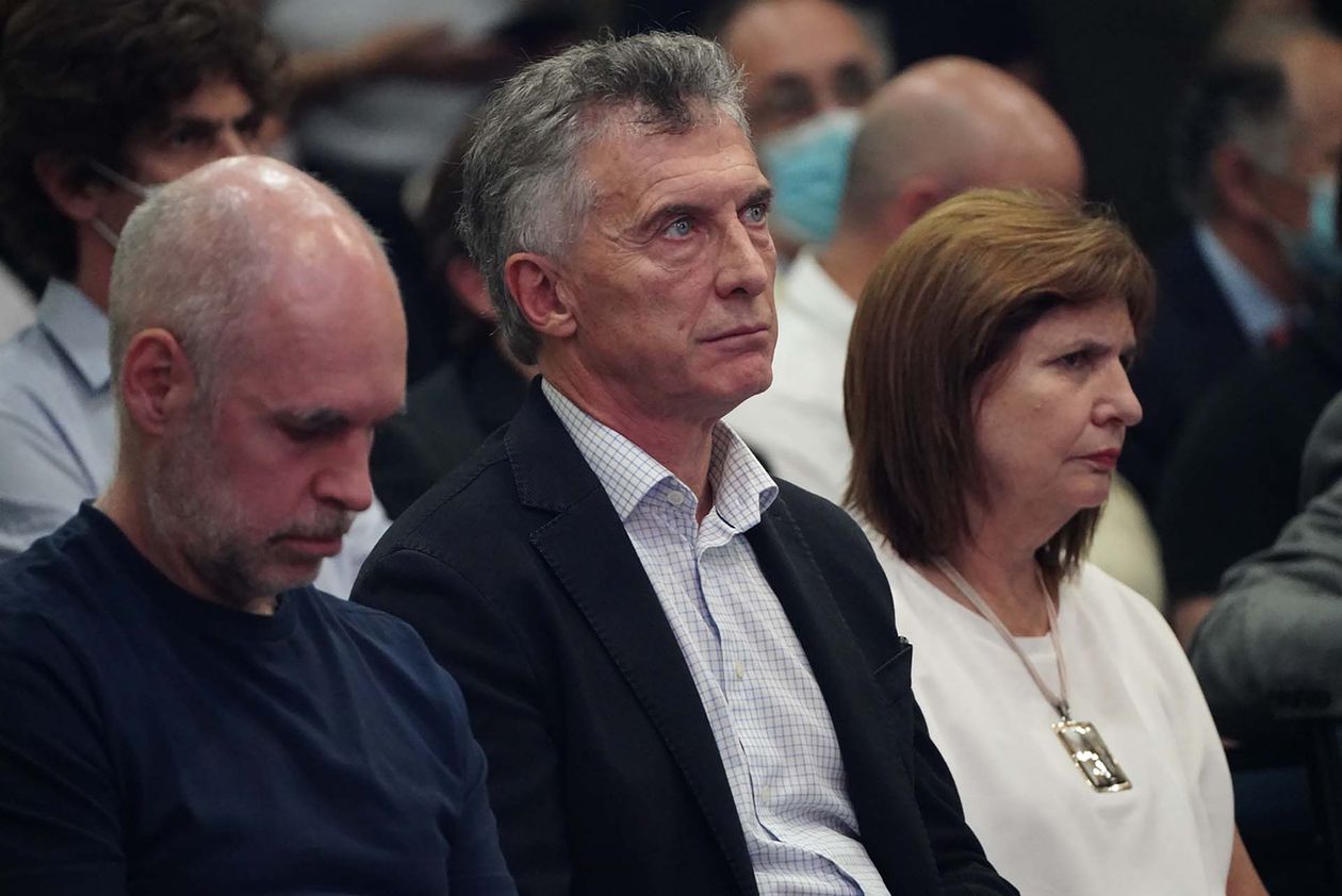 Larreta, Macri y Bullrich.