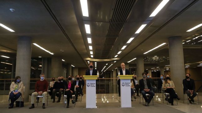 la #mesaza de larreta: almuerzos de contencion con lousteau, carrio y ocana