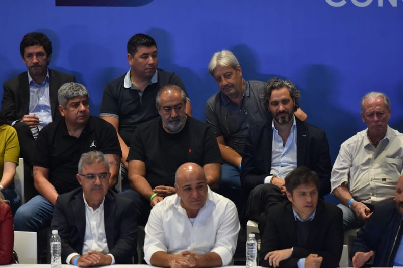Pablo Moyano y Héctor Daer asistieron al Congreso Nacional del PJ.