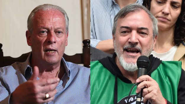 Andrés Rodríguez, de UPCN, versus Rodolfo Aguiar, de ATE