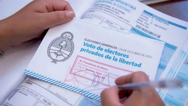 El Código Electoral Nacional reconoce el derecho a votar de las personas en prisión preventiva.