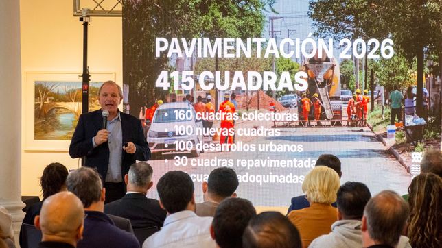 Guillermo De Rivas puso el acento en la obra pública a la hora de presentar el presupuesto 2026.&nbsp; &nbsp;