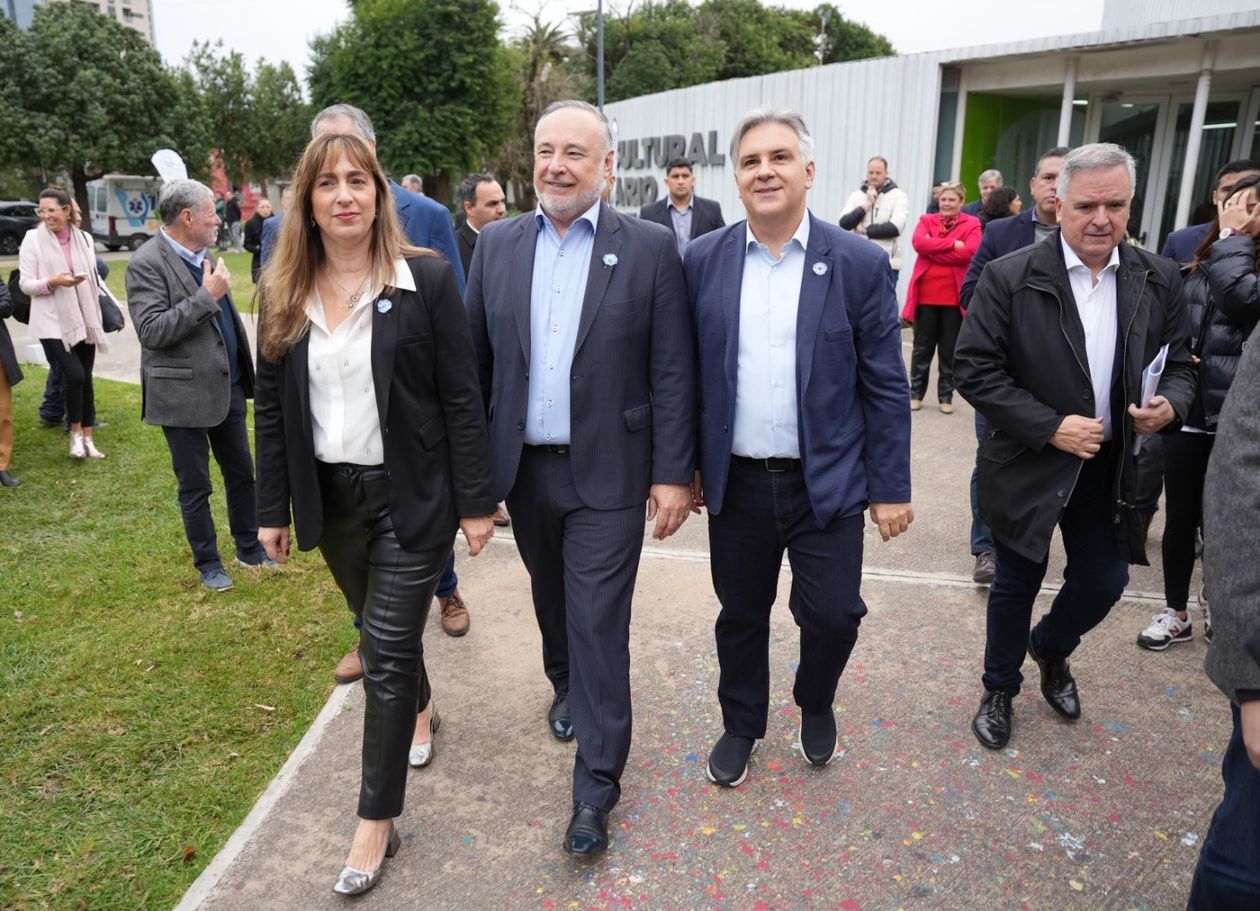 Martín Llaryora y Eduardo Accastello ponderaron la realización de obra pública en un contexto complejo