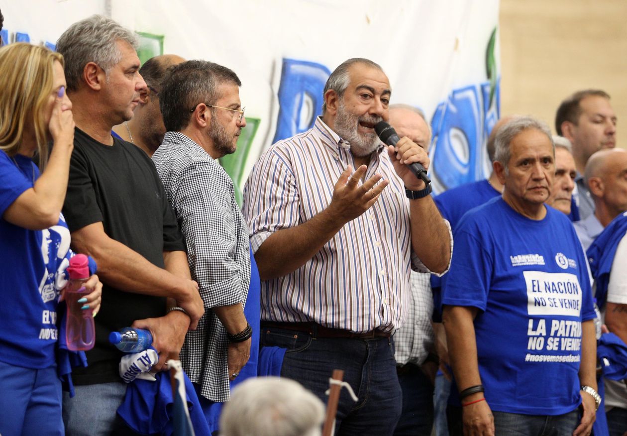 Héctor Daer, secretario general de Sanidad. Noticias Argentinas