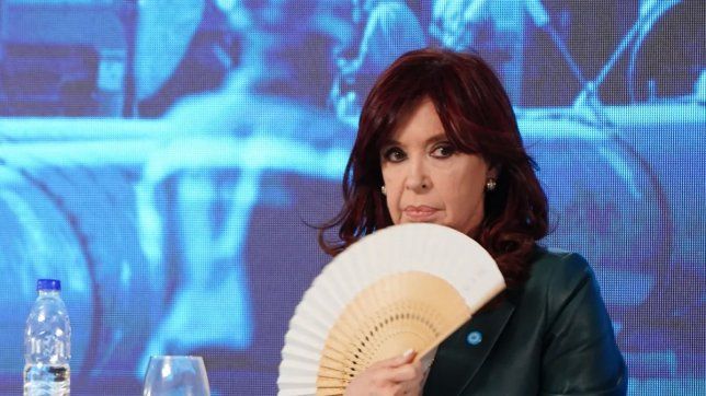 Cristina Fernández de Kirchner en la inauguración del Gasoducto Presidente Néstor Kirchner