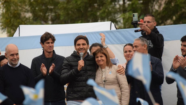 Maximiliano Pullaro y Patricia Bullrich.