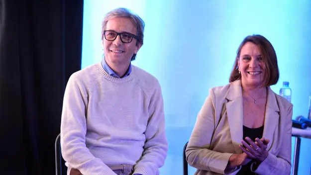 Jhon Boretto y Mariela Marchisio, autoridades de la Universidad Nacional de Córdoba