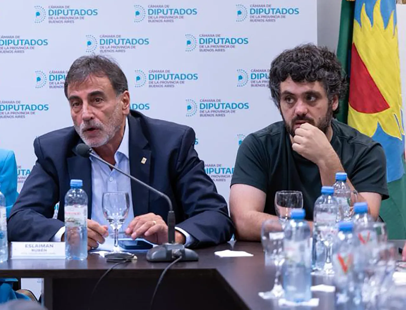 Ruben Eslaiman y Facundo Tignanelli