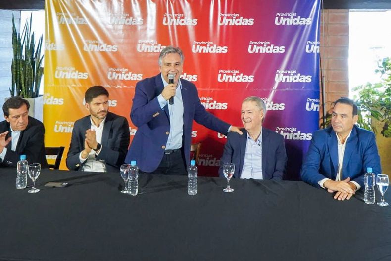 Los gobernadores de Provincias Unidas y Juan Schiaretti en Río Cuarto