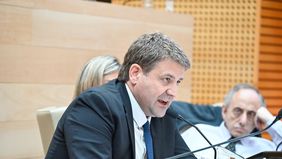 Matías Gvozdenovich, presidente del bloque de la UCR en la Legislatura de Córdoba