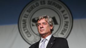 Nicolás Pino, presidente de la Sociedad Rural.