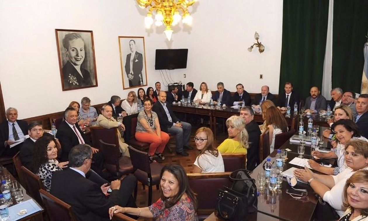 bloque PJ Senado senadores gobernadores