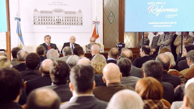 lifschitz lanzo el proceso de reforma constitucional de santa fe