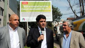 Vicente López avanza con la repavimentación en Munro