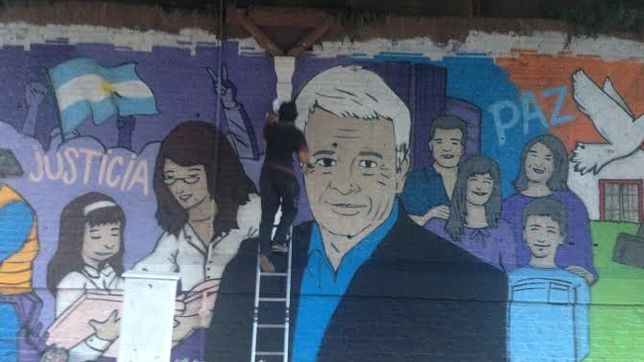 las paredes hablan: de la sota en forma de mural