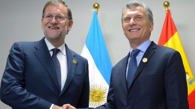 macri hablo con rajoy en busca de apoyo a las negociaciones con el fmi