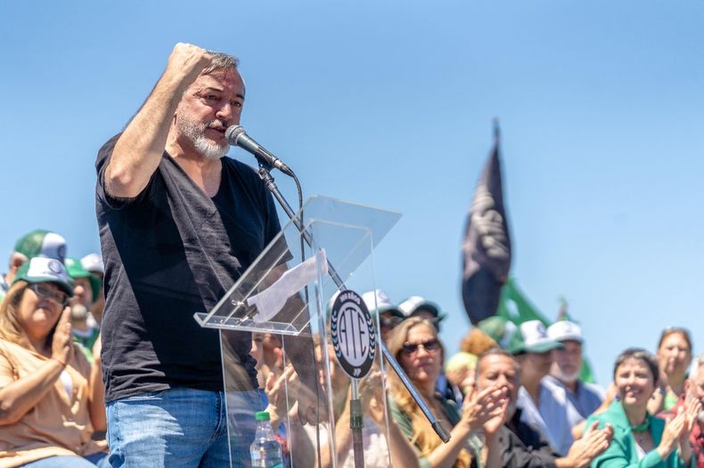 Rodolfo Aguiar (Foto: Prensa ATE)