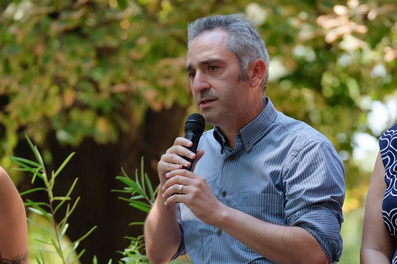 Andrés Larroque, ministro de Desarrollo de la Comunidad bonaerense. Andrés Larroque, ministro de Desarrollo de la Comunidad bonaerense.