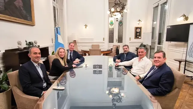 La reunión en la Casa Rosada entre La Libertad Avanza y el PRO.