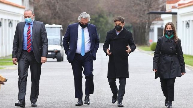 fernandez: apoyo a kicillof y a la justicia en mensaje de apego a la ley