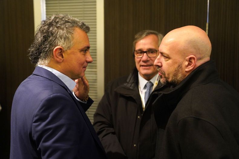 Sebastián Pareja, titular de LLA bonaerense, y Alejandro Carrancio, vicepresidente de LLA bonaerense. Sebastián Pareja, titular de LLA bonaerense, y Alejandro Carrancio, vicepresidente de LLA bonaerense.