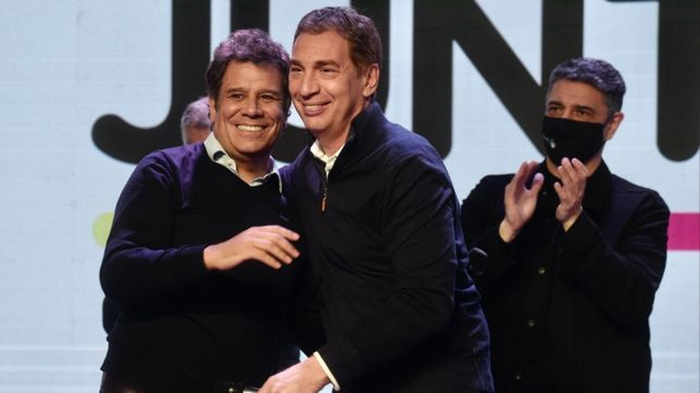 en la previa de ferro, manes vuelve a escena con santilli