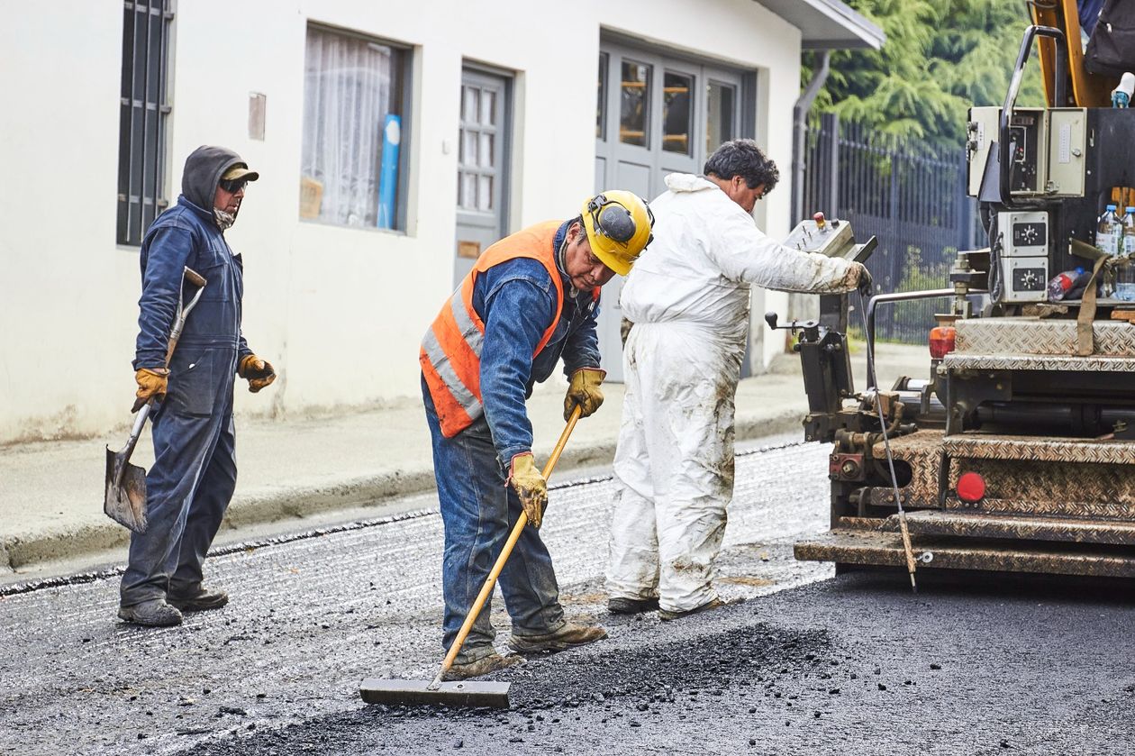 El concejal del Mopof cuestiona el estado de las obras de asfalto en Ushuaia.&nbsp;
