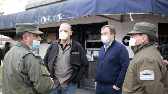 el estallido en almirante brown, la carta de berni para eliminar la policia local