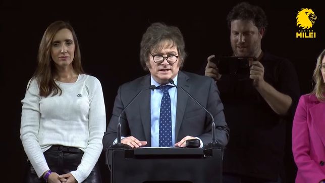 javier milei y la izquierda buscan ser la tercera fuerza