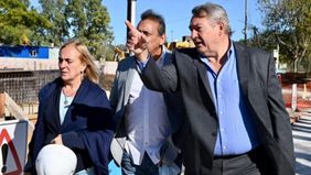El organigrama de DOnofrio vino con un tren fantasma incluido