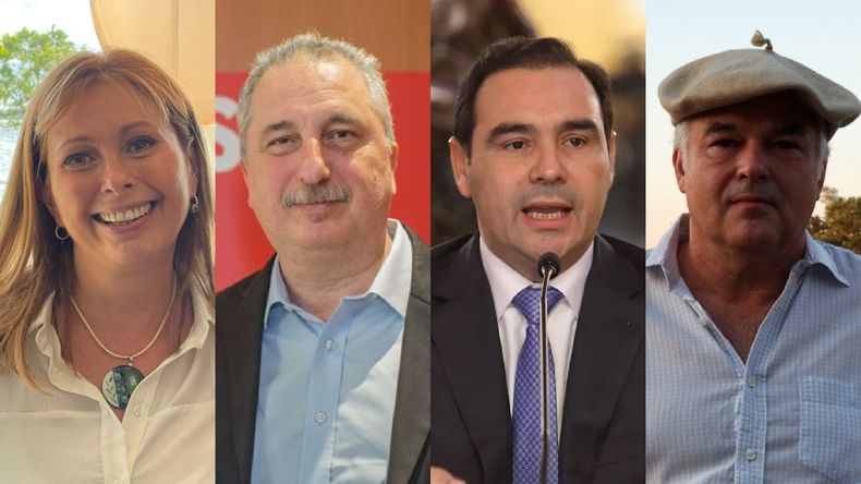 Victoria Szychowski (La cachuera), Hugo Passalacqua (Misiones), Gustavo Valdés (Corrientes) y Víctor Navajas (Las Marías).