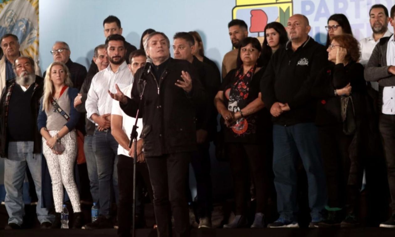 Máximo Kirchner en Lanús Maximo KIrchner