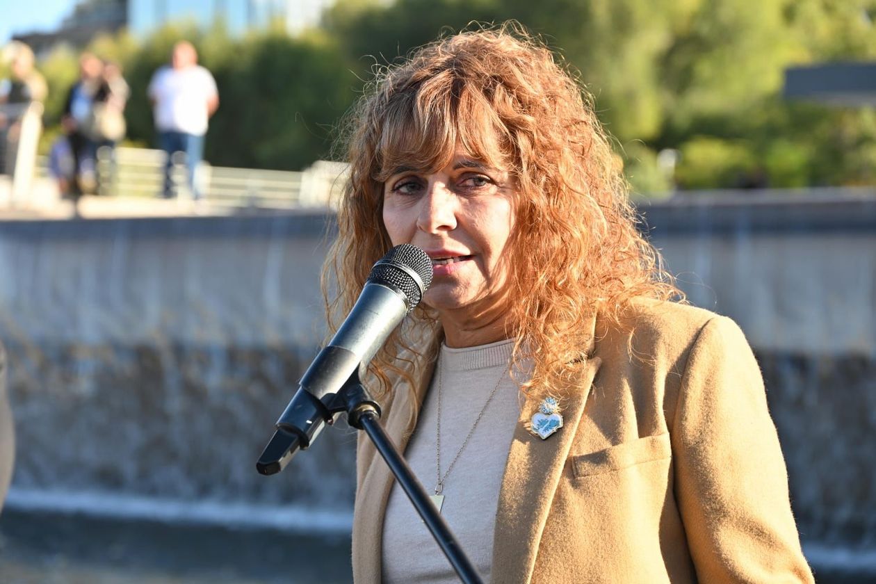 La Jefa de Gabinete María "La Tana" Pasqualini tomó muy alta visibilidad durante el viaje de Gaido por Asia.