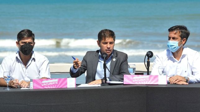 kicillof, de contra: discurso de barricada y boton antiprivilegio