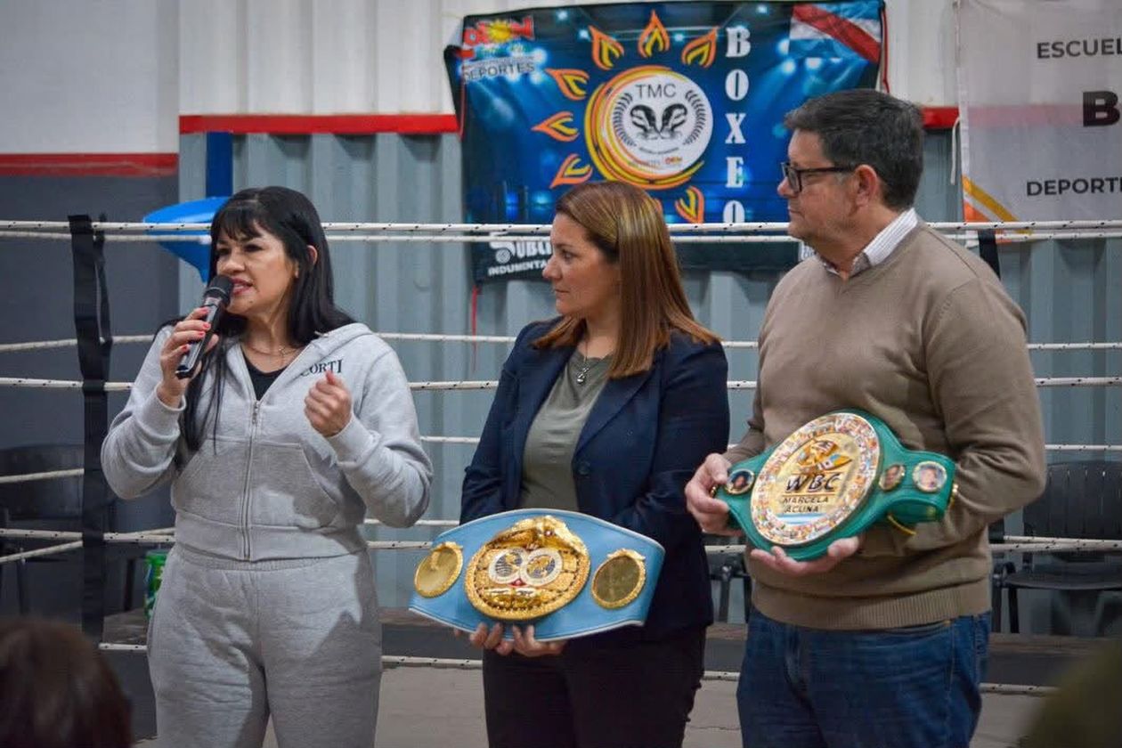 Zapata es el presidente de la Federación Entrerriana de Box.