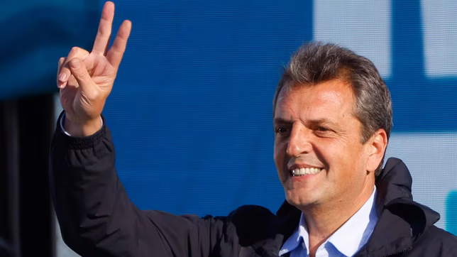 Sergio Massa visitó la ciudad de Rosario.