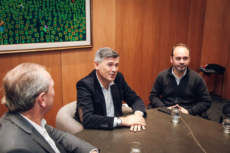 Daniel Passerini, junto a Rodrigo Fern&aacute;ndez, su mano derecha en la Municipalidad de C&oacute;rdoba y en el Ente Metropolitano.