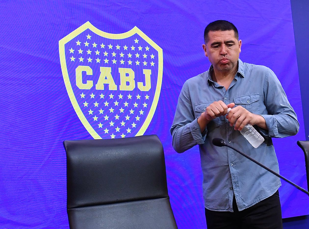 Juan Román Riquelme, presidente de Boca Juniors.