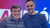 Pradines con su referente Omar de Marchi, rival de Alfredo Cornejo&nbsp;