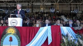 Sin el Gobierno por reformas, JxC copó la tribuna opositora de La Rural