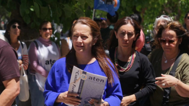 Fany Mansilla, secretaria general de ATEN.