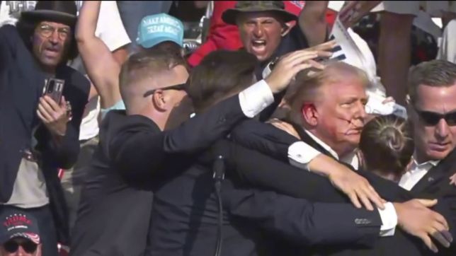 Donald Trump, blanco de un magnicidio fallido.