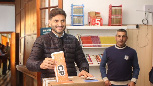 Votó Maximiliano Pullaro: Hoy se discute el futuro de Santa Fe