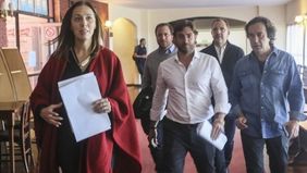 Vidal, con su tropa en Chapadmalal: retiro con fuerte arenga de campaña