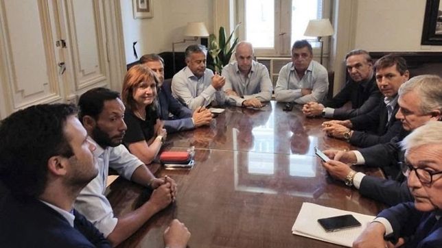 la mesa nacional de juntos por el cambio se reune por la designacion de rafecas