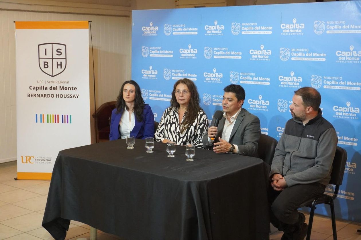 Fabricio Díaz, intendente de Capilla del Monte