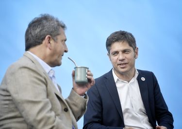 Sergio Massa y Axel Kicillof.&nbsp;