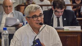 Rubén Dal Molín, jefe del bloque de Juntos en el senado provincial, defendió la reforma previsional que impulsa Rogelio Frigerio en Entre Ríos. Rubén Dal Molín, jefe del bloque de Juntos en el senado provincial, defendió la reforma previsional que impulsa Rogelio Frigerio en Entre Ríos.